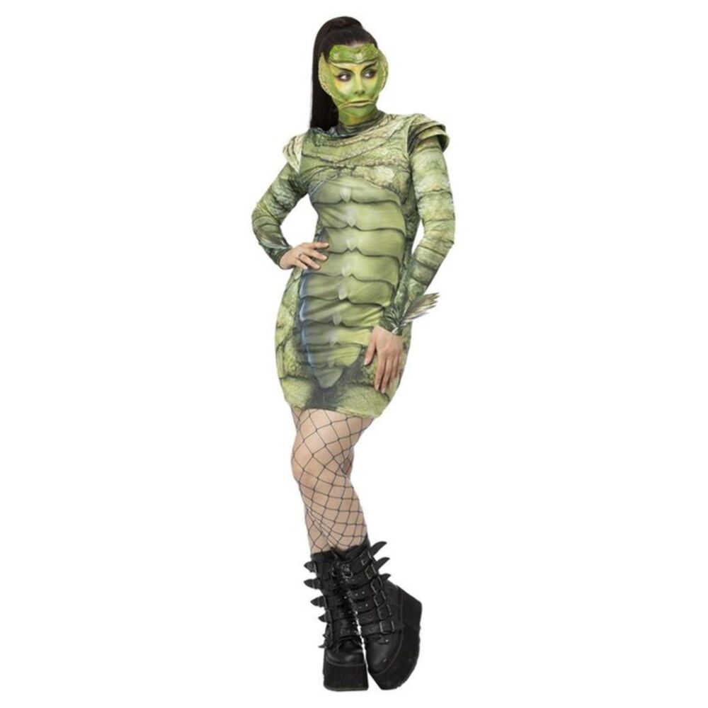 Universal Monsters Womens/Ladies Costume Dress / Green